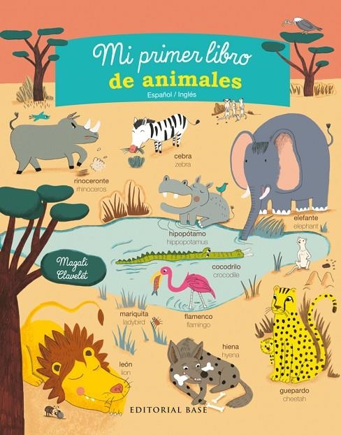 MI PRIMER LIBRO DE ANIMALES | 9788415706847 | CLAVELET, MAGALI | Llibreria Online de Banyoles | Comprar llibres en català i castellà online