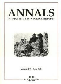 ANNALS DE L'INSTITUT D'ESTUDIS GIRONINS. VOLUM LV - ANY 2014 | 9788486953421 | INSTITUT D'ESTUDIS GIRONINS | Llibreria Online de Banyoles | Comprar llibres en català i castellà online