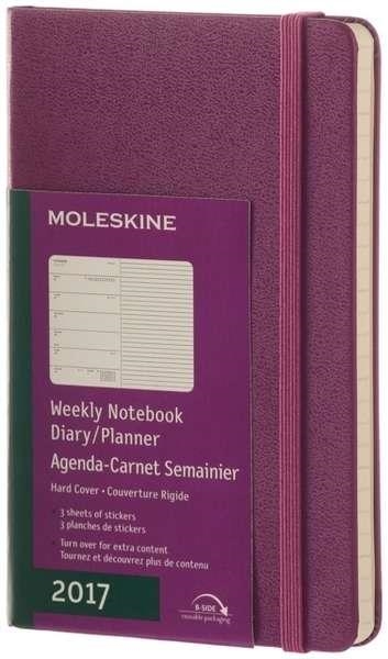 AGENDA MOLESKINE 2017 12M SETMANAL VIOLETA TAPA DURA | 8051272894097 | Llibreria Online de Banyoles | Comprar llibres en català i castellà online