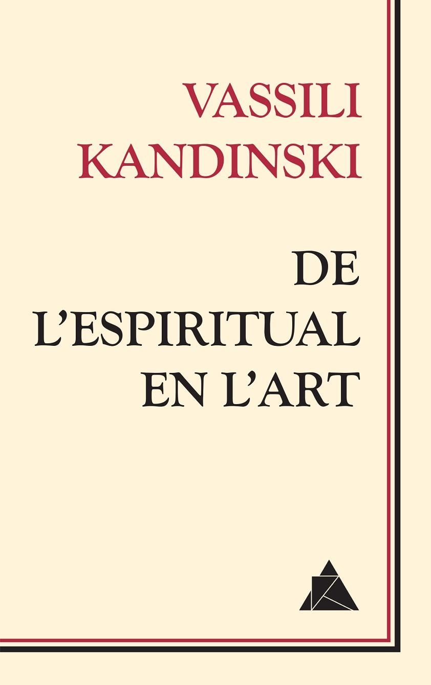 DE L'ESPIRITUAL EN L'ART | 9788416222391 | KANDINSKI, VASSILI | Llibreria Online de Banyoles | Comprar llibres en català i castellà online