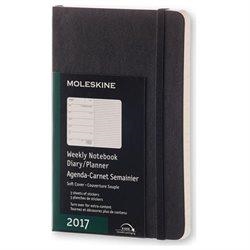 AGENDA MOLESKINE 2017 WEEKLY NOTEBOOK DIARY/PLANNER AGENDA-CARNET SEMAINIER SOFT COVER NEGRE | 8051272893335 | MOLESKINE | Llibreria Online de Banyoles | Comprar llibres en català i castellà online