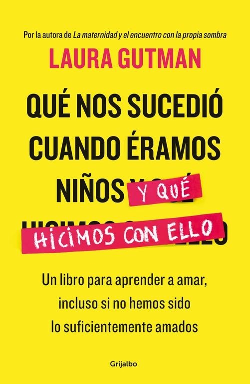 QUÉ NOS SUCEDIÓ CUANDO ÉRAMOS NIÑOS Y QUÉ HICIMOS CON ELLO | 9788425354717 | GUTMAN, LAURA | Llibreria Online de Banyoles | Comprar llibres en català i castellà online