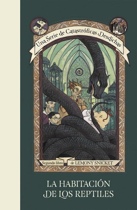 HABITACIÓN DE LOS REPTILES, LA | 9788490437254 | SNICKET, LEMONY | Llibreria Online de Banyoles | Comprar llibres en català i castellà online