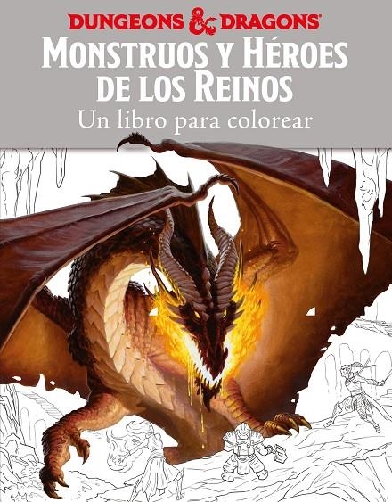 MONSTRUOS Y HÉROES DE LOS REINOS. UN LIBRO PARA COLOREAR | 9788445004180 | FORBECK, MATT/WALTERS, KIRSTY | Llibreria Online de Banyoles | Comprar llibres en català i castellà online