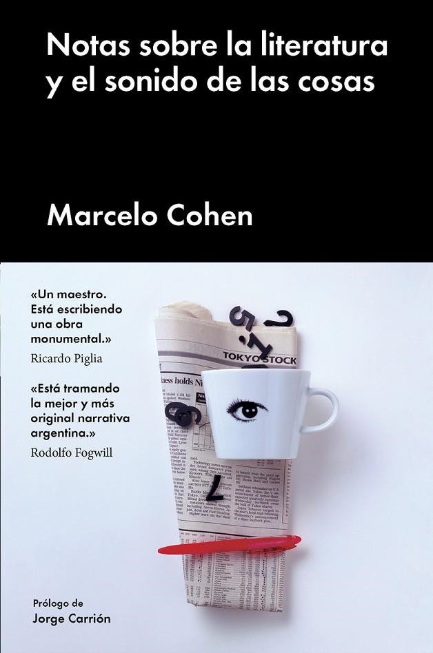 NOTAS SOBRE LA LITERATURA Y EL SONIDO DE LAS COSAS | 9788416665716 | COHEN, MARCELO | Llibreria Online de Banyoles | Comprar llibres en català i castellà online