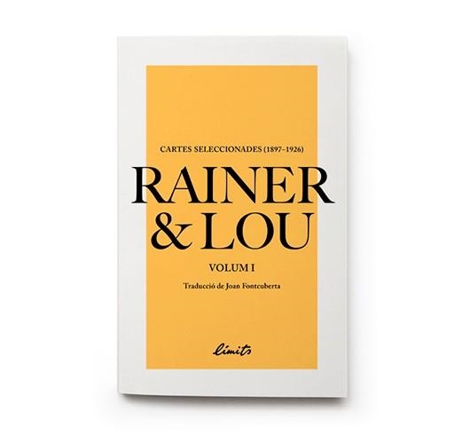 RAINER & LOU VOLUM 1 | 9789992056301 | RILKE, RAINER MARIA/ANDREAS-SALOMÉ, LOU | Llibreria L'Altell - Llibreria Online de Banyoles | Comprar llibres en català i castellà online - Llibreria de Girona