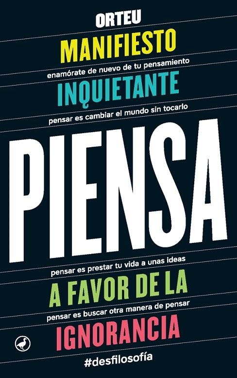 PIENSA | 9788416673353 | ORTEU, FRANCESC | Llibreria Online de Banyoles | Comprar llibres en català i castellà online