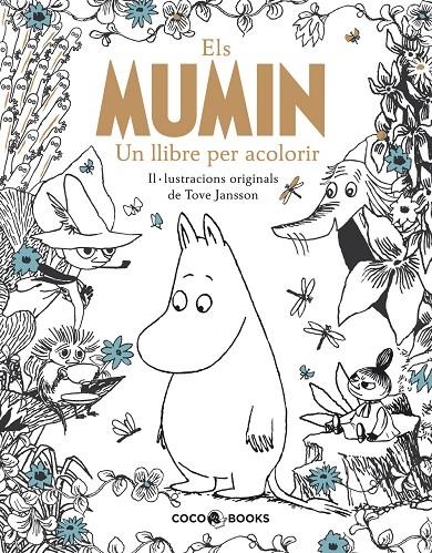 ELS MUMIN, UN LLIBRE PER ACOLORIR | 9788494595219 | JANSSON, TOVE | Llibreria Online de Banyoles | Comprar llibres en català i castellà online