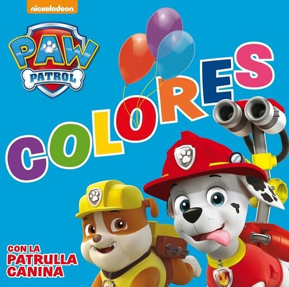 COLORES CON LA PATRULLA CANINA (PAW PATROL - PATRULLA CANINA. TODO CARTÓN) | 9788448844240 | NICKELODEON | Llibreria L'Altell - Llibreria Online de Banyoles | Comprar llibres en català i castellà online - Llibreria de Girona