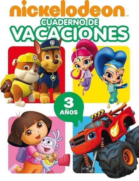 CUADERNO DE VACACIONES NICKELODEON. 3 AÑOS | 9788437201467 | NICKELODEON | Llibreria L'Altell - Llibreria Online de Banyoles | Comprar llibres en català i castellà online - Llibreria de Girona