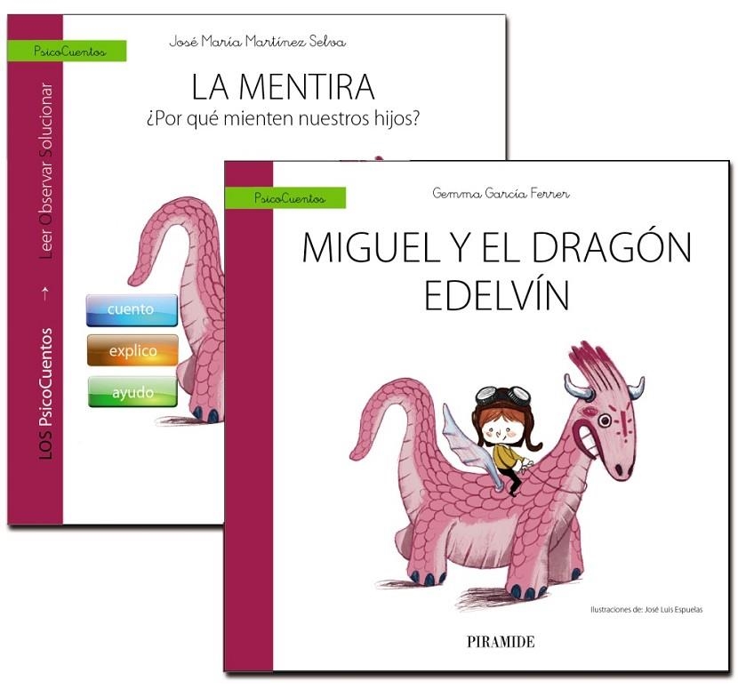 GUÍA LA MENTIRA + CUENTO MIGUEL Y EL DRAGÓN EDELVÍN | 9788436837513 | GARCÍA FERRER, GEMMA/MARTÍNEZ SELVA, JOSÉ MARÍA | Llibreria Online de Banyoles | Comprar llibres en català i castellà online