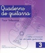 QUADERNS DE GUITARRA 3 | 9788486949726 | VALERIANO, PACO | Llibreria Online de Banyoles | Comprar llibres en català i castellà online