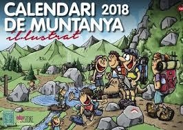 CALENDARI DE MUNTANYA IL·LUSTRAT 2018 | 9788480907255 | EDUXSTORE | Llibreria Online de Banyoles | Comprar llibres en català i castellà online