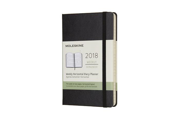 AGENDA MOLESKINE SETMANAL 2018 P NEGRA DURA | 8055002853989 | MOLESKINE | Llibreria Online de Banyoles | Comprar llibres en català i castellà online