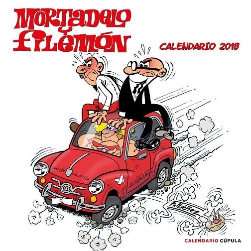 CALENDARI MORTADELO Y FILEMÓN 2018 | 9788448023423 | IBÁÑEZ, FRANCISCO | Llibreria Online de Banyoles | Comprar llibres en català i castellà online