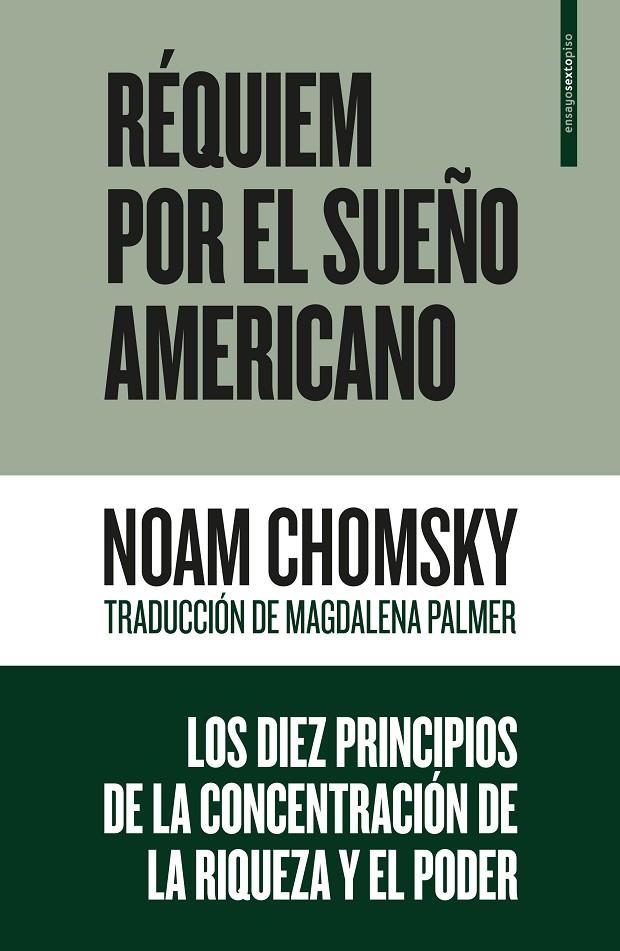 RÉQUIEM POR EL SUEÑO AMERICANO | 9788416677504 | CHOMSKY, NOAM | Llibreria L'Altell - Llibreria Online de Banyoles | Comprar llibres en català i castellà online - Llibreria de Girona