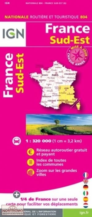 FRANCE SUD-EST 320.000 | 9782758542346 | IGN | Llibreria Online de Banyoles | Comprar llibres en català i castellà online