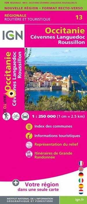 OCCITANIE | 9782758542216 | IGN | Llibreria Online de Banyoles | Comprar llibres en català i castellà online