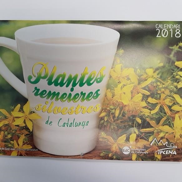 CALENDARI 2018 PLANTES REMEIERES SILVESTRES DE CATALUNYA | 9788493662158 | IPCENA | Llibreria Online de Banyoles | Comprar llibres en català i castellà online