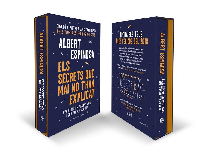 SECRETS QUE MAI NO T'HAN EXPLICAT (EDICIÓ LIMITADA AMB CALENDARI 2018), ELS | 9788416930197 | ESPINOSA, ALBERT | Llibreria Online de Banyoles | Comprar llibres en català i castellà online