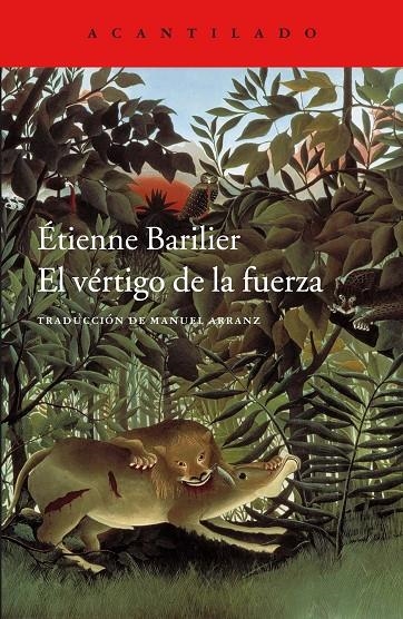 EL VÉRTIGO DE LA FUERZA | 9788416748860 | BARILIER, ÉTIENNE | Llibreria Online de Banyoles | Comprar llibres en català i castellà online