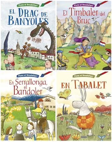 PINTA EL RONDALLARI (4 TÍTOLS) | 9788467752755 | MASÓ, MIREIA MASÓ/LAVARELLO, JOSÉ Mª | Llibreria Online de Banyoles | Comprar llibres en català i castellà online