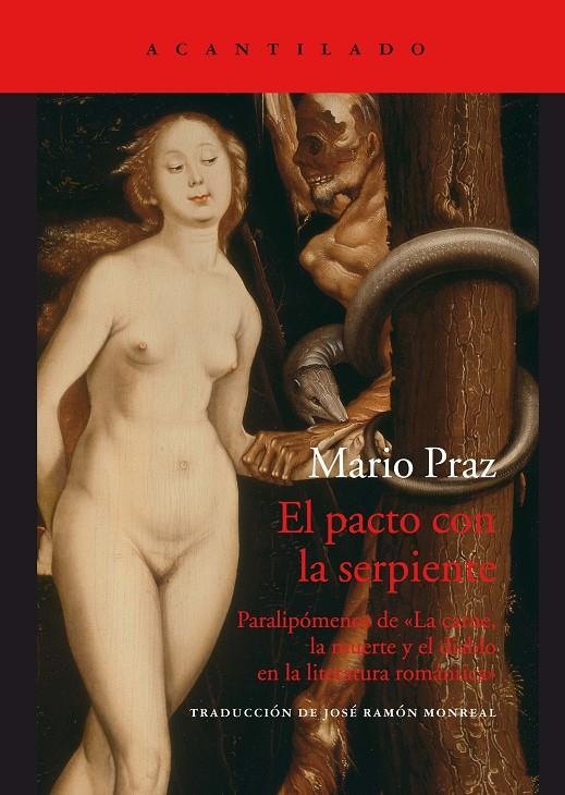 PACTO CON LA SERPIENTE, EL | 9788416748877 | PRAZ, MARIO | Llibreria Online de Banyoles | Comprar llibres en català i castellà online