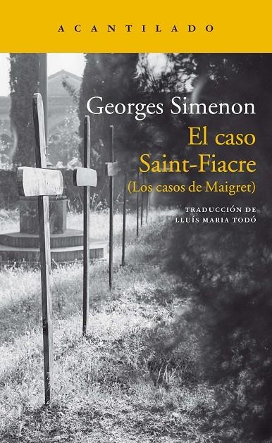 CASO SAINT-FIACRE, EL | 9788417346133 | SIMENON, GEORGES | Llibreria L'Altell - Llibreria Online de Banyoles | Comprar llibres en català i castellà online - Llibreria de Girona