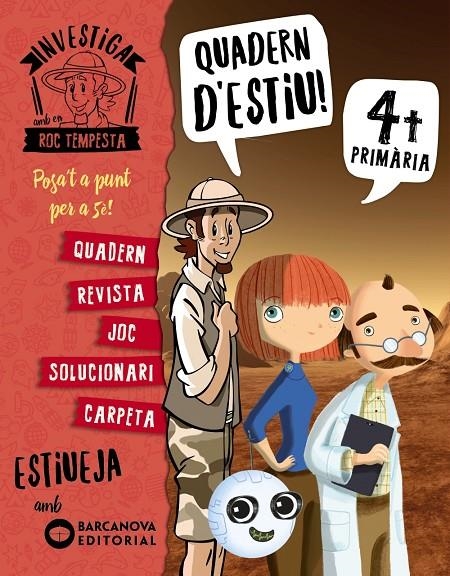 INVESTIGA AMB EN ROC TEMPESTA. QUADERN D'ESTIU 4T | 9788448944858 | MURILLO, NÚRIA/CERDÀ, XIMO | Llibreria Online de Banyoles | Comprar llibres en català i castellà online