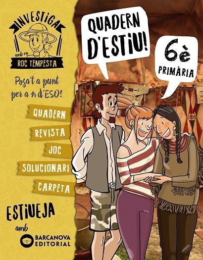 INVESTIGA AMB EN ROC TEMPESTA. QUADERN D'ESTIU 6È | 9788448944872 | MURILLO, NÚRIA/BARÓ, SANTI | Llibreria Online de Banyoles | Comprar llibres en català i castellà online