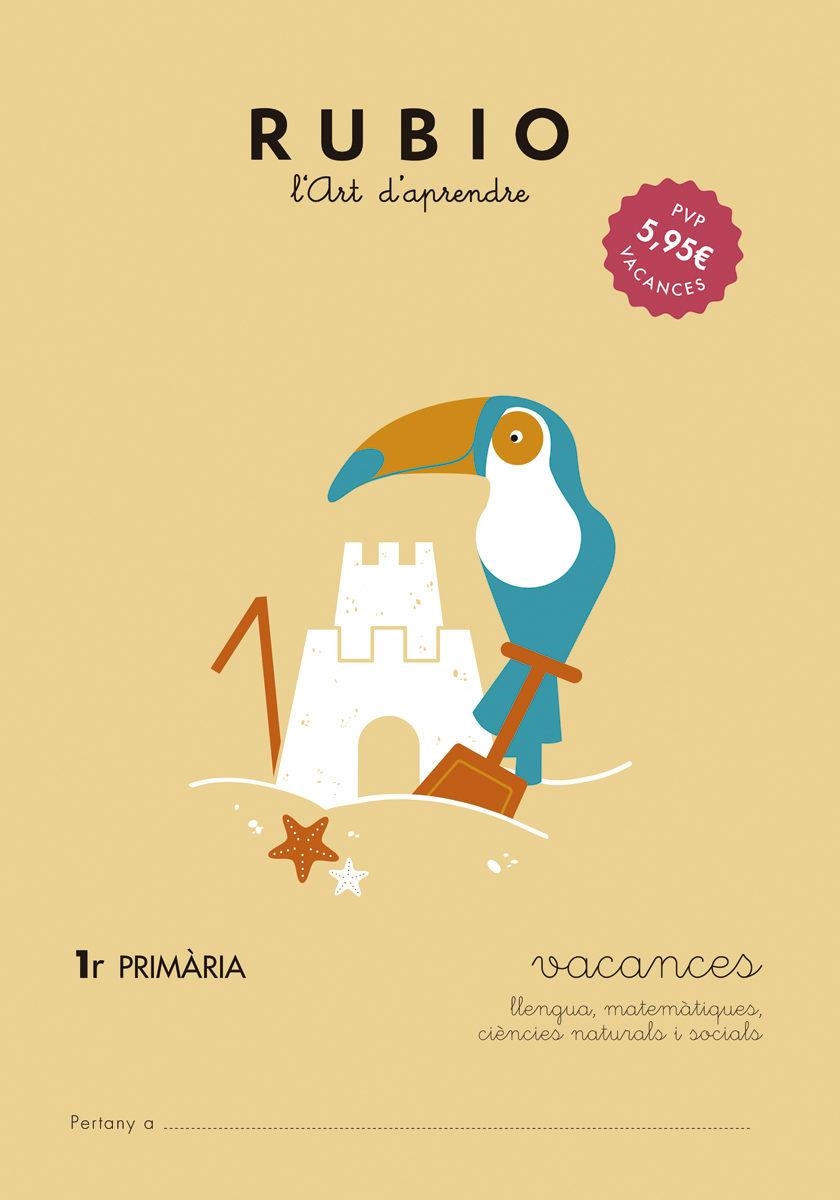 VACANCES - 1ER PRIMARIA | 9788415971924 | RUBIO | Llibreria Online de Banyoles | Comprar llibres en català i castellà online