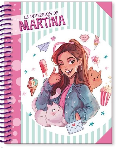 LIBRETA DE LA DIVERSIÓN DE MARTINA (TURQUESA) (LA DIVERSIÓN DE MARTINA) | 9788417460525 | D'ANTIOCHIA, MARTINA | Llibreria Online de Banyoles | Comprar llibres en català i castellà online