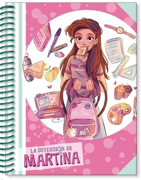 LIBRETA DE LA DIVERSIÓN DE MARTINA (ROSA) (LA DIVERSIÓN DE MARTINA) | 9788417460532 | D'ANTIOCHIA, MARTINA | Llibreria Online de Banyoles | Comprar llibres en català i castellà online