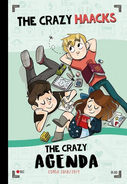 THE CRAZY AGENDA (CURSO 2018-2019) | 9788490439845 | THE CRAZY HAACKS, | Llibreria Online de Banyoles | Comprar llibres en català i castellà online