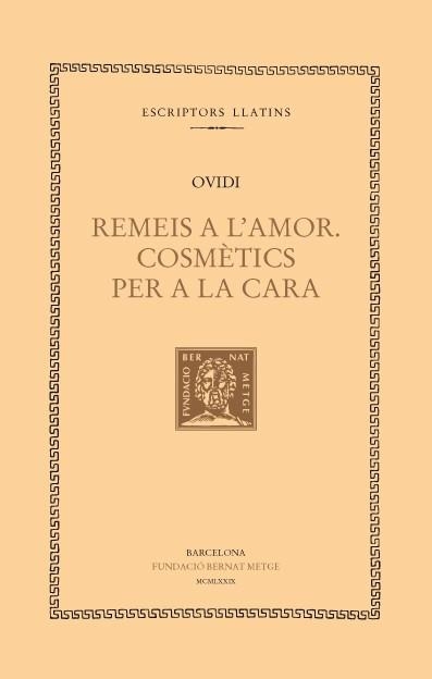 REMEIS A L’AMOR. COSMÈTICS PER A LA CARA | 9788472251462 | OVIDI | Llibreria Online de Banyoles | Comprar llibres en català i castellà online