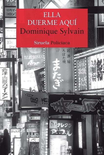 ELLA DUERME AQUÍ | 9788417308940 | SYLVAIN, DOMINIQUE | Llibreria Online de Banyoles | Comprar llibres en català i castellà online