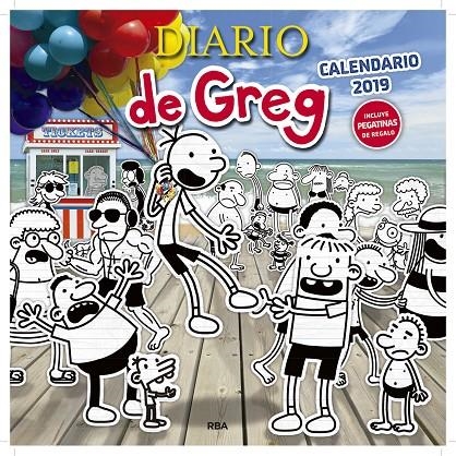 CALENDARIO DE GREG 2019 | 9788427214668 | KINNEY , JEFF | Llibreria L'Altell - Llibreria Online de Banyoles | Comprar llibres en català i castellà online - Llibreria de Girona