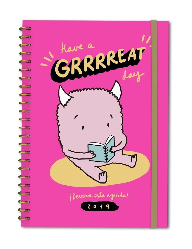 AGENDA ANUAL SETMANA VISTA HAVE A GRRRREAT DAY LYONA 2019 | 9788417166205 | LYONA | Llibreria Online de Banyoles | Comprar llibres en català i castellà online