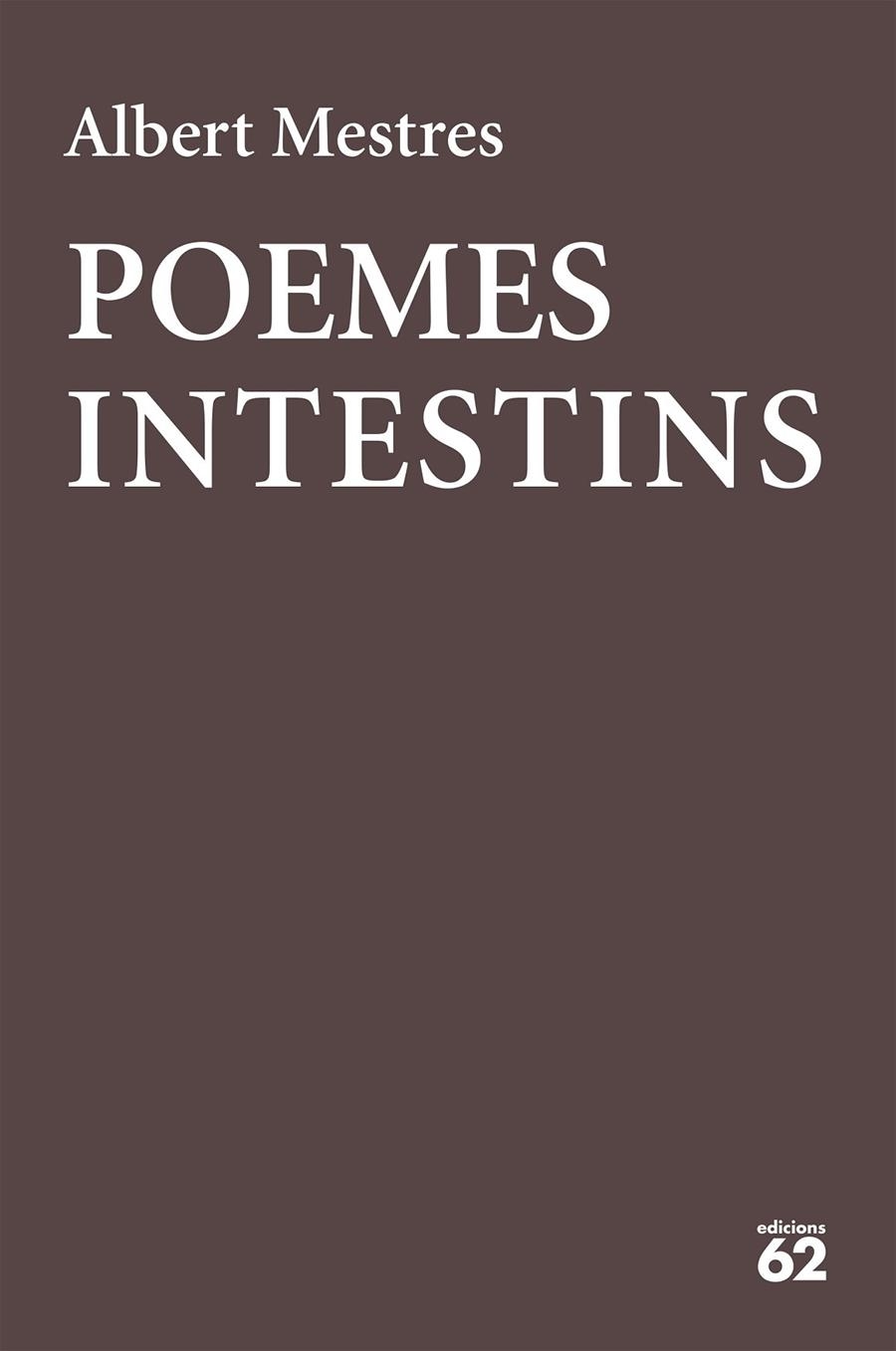 POEMES INTESTINS | 9788429777178 | MESTRES EMILIÓ, ALBERT | Llibreria Online de Banyoles | Comprar llibres en català i castellà online