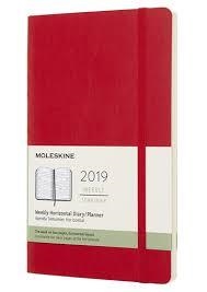 AGENDA MOLESKINE 2019 12M SETMANAL HORITZONTAL L VERMELL ESCARLATA | 8058341716229 | MOLESKINE | Llibreria Online de Banyoles | Comprar llibres en català i castellà online