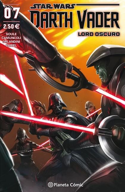 STAR WARS DARTH VADER LORD OSCURO Nº 07 | 9788491469070 | SOULE, CHARLES/CAMUNCOLI, GIUSEPPE | Llibreria Online de Banyoles | Comprar llibres en català i castellà online