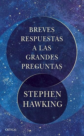 BREVES RESPUESTAS A LAS GRANDES PREGUNTAS | 9788491990437 | HAWKING, STEPHEN | Llibreria Online de Banyoles | Comprar llibres en català i castellà online