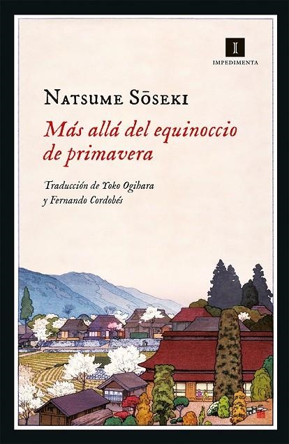 MÁS ALLÁ DEL EQUINOCCIO DE PRIMAVERA | 9788417115920 | SOSEKI, NATSUME | Llibreria Online de Banyoles | Comprar llibres en català i castellà online