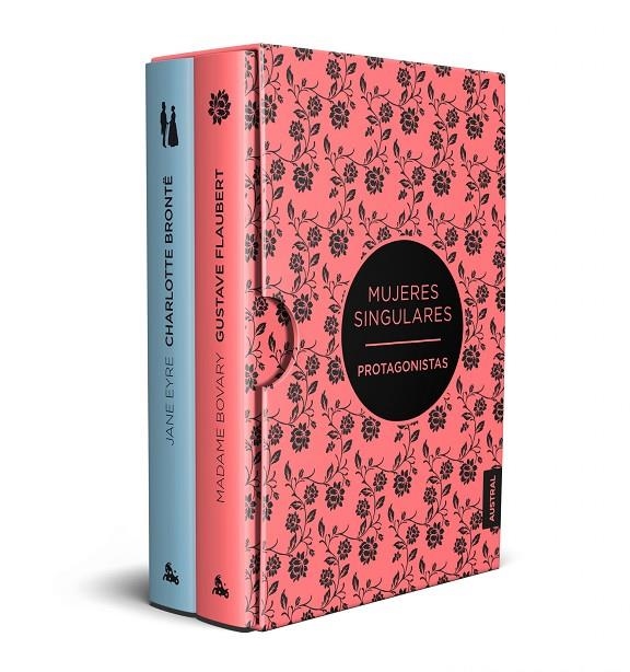 ESTUCHE MUJERES SINGULARES. PROTAGONISTAS | 9788408197768 | BRONTË, CHARLOTTE/FLAUBERT, GUSTAVE | Llibreria Online de Banyoles | Comprar llibres en català i castellà online