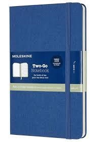 LLIBRETA MEDIUM AZUL LAPISLAZULI TWO-GO  | 8058647620176 | MOLESKINE | Llibreria Online de Banyoles | Comprar llibres en català i castellà online