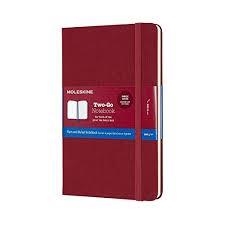 TWO-GO LLIBRETA MEDIUM VERMELL NABIU-ARÁNDANO | 8058647620183 | MOLESKINE | Llibreria Online de Banyoles | Comprar llibres en català i castellà online