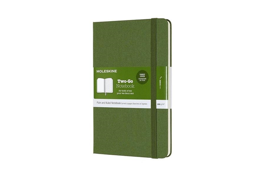 TWO-GO LLIBRETA MEDIUM VERD HERBA | 8058647620190 | MOLESKINE | Llibreria Online de Banyoles | Comprar llibres en català i castellà online