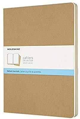 LLIBRETA CAHIER MARRO KRAFT XL PUNTEJADA PAC DE 3 | 8058341719268 | MOLESKINE | Llibreria Online de Banyoles | Comprar llibres en català i castellà online