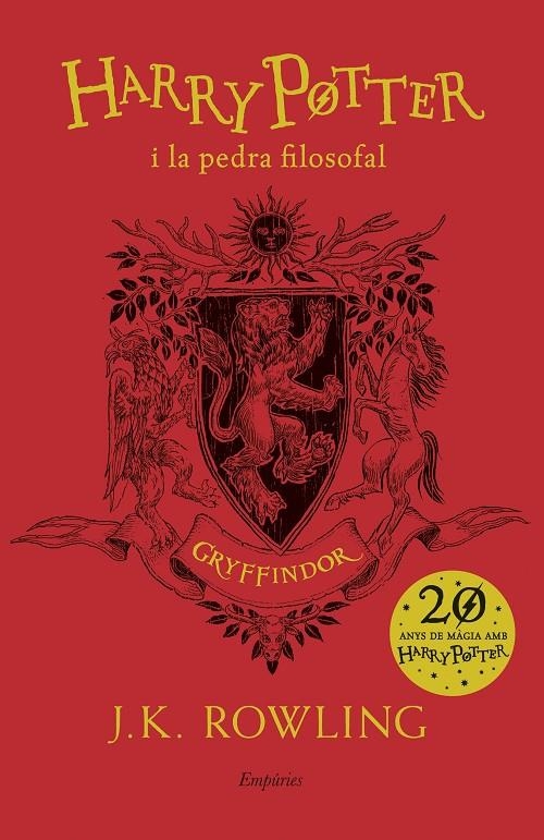 HARRY POTTER I LA PEDRA FILOSOFAL (GRYFFINDOR) | 9788417016678 | ROWLING, J.K. | Llibreria Online de Banyoles | Comprar llibres en català i castellà online