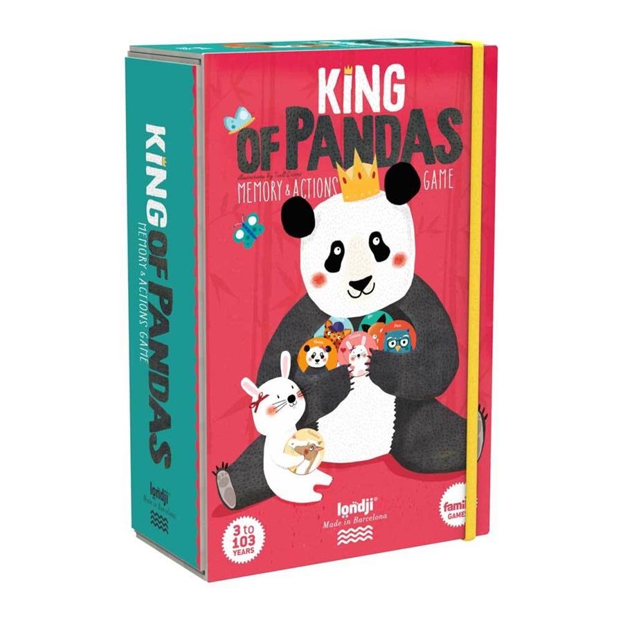 KING OF PANDAS MEMORY & ACTIONS GAME | 8436530169078 | LONDJI | Llibreria Online de Banyoles | Comprar llibres en català i castellà online